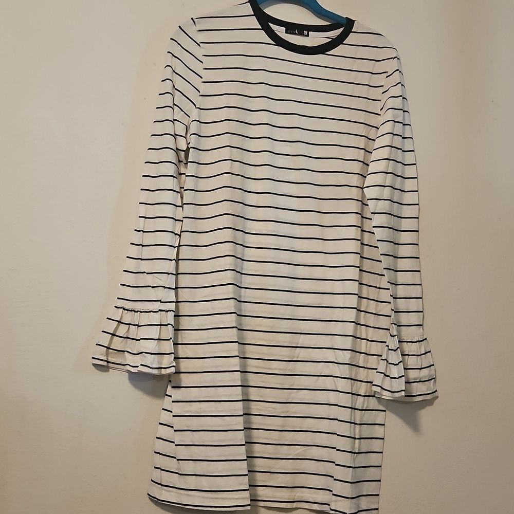 SIVA Woman STRIPE DRESS  L